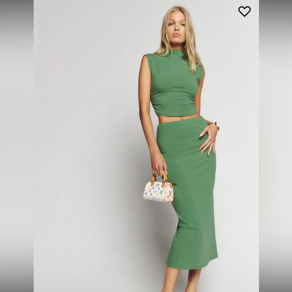 Reformation Foster Knit Two Piece Set
